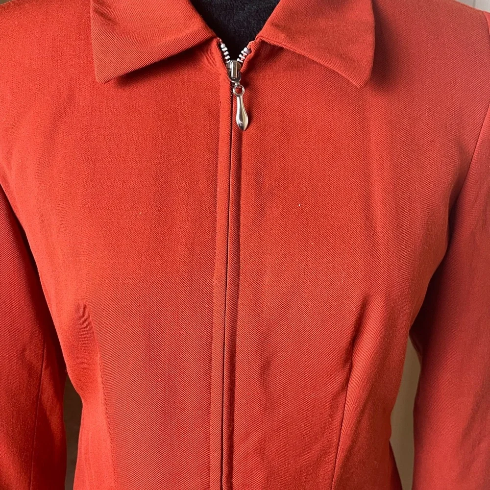 Elliott Lauren Zip Up Jacket Size 4 FLAW - Picture 4 of 6